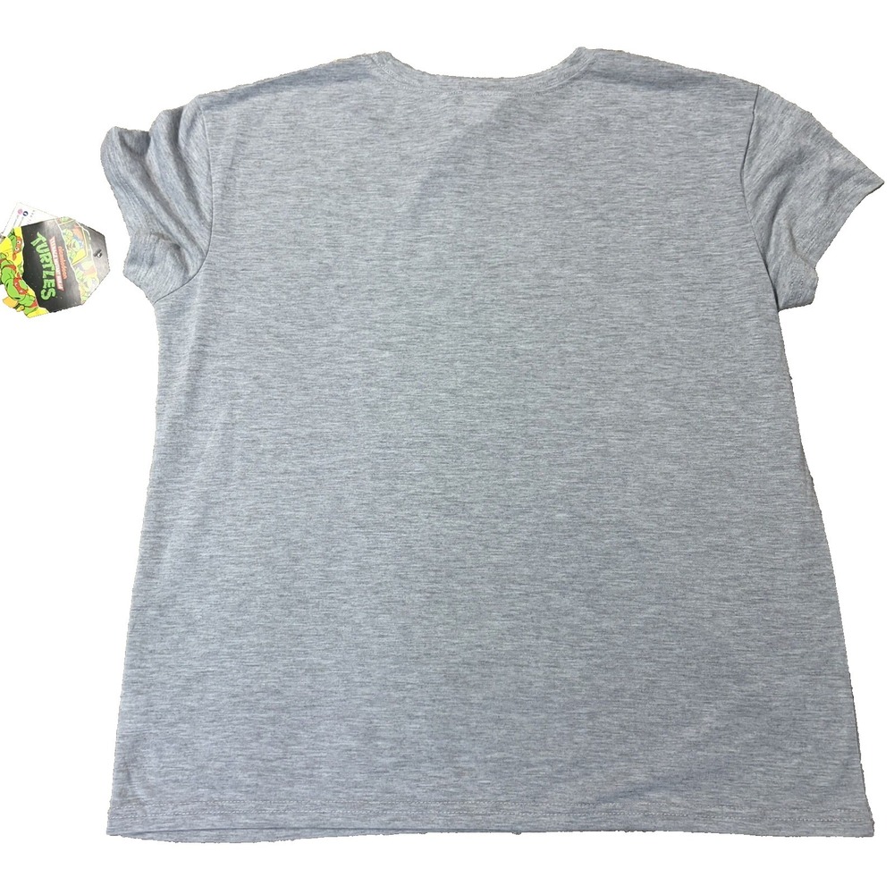 Teenage Mutant Ninja Turtles T Shirt Youth L Short Sleeve Gray NWT - Picture 7 of 7